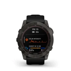 Shop Garmin Ur - Fenix 7X Sapphire Solar - 51 Mm - Sort