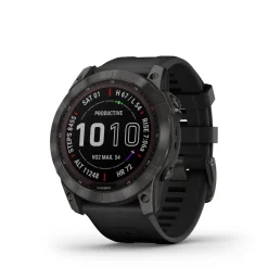 Shop Garmin Ur - Fenix 7X Sapphire Solar - 51 Mm - Sort