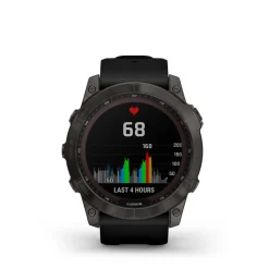 Shop Garmin Ur - Fenix 7X Sapphire Solar - 51 Mm - Sort