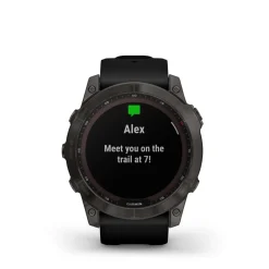 Shop Garmin Ur - Fenix 7X Sapphire Solar - 51 Mm - Sort