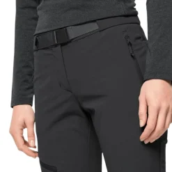 New Jack Wolfskin Vandrebukser Til Dame - Holdsteig Pants W - Sort