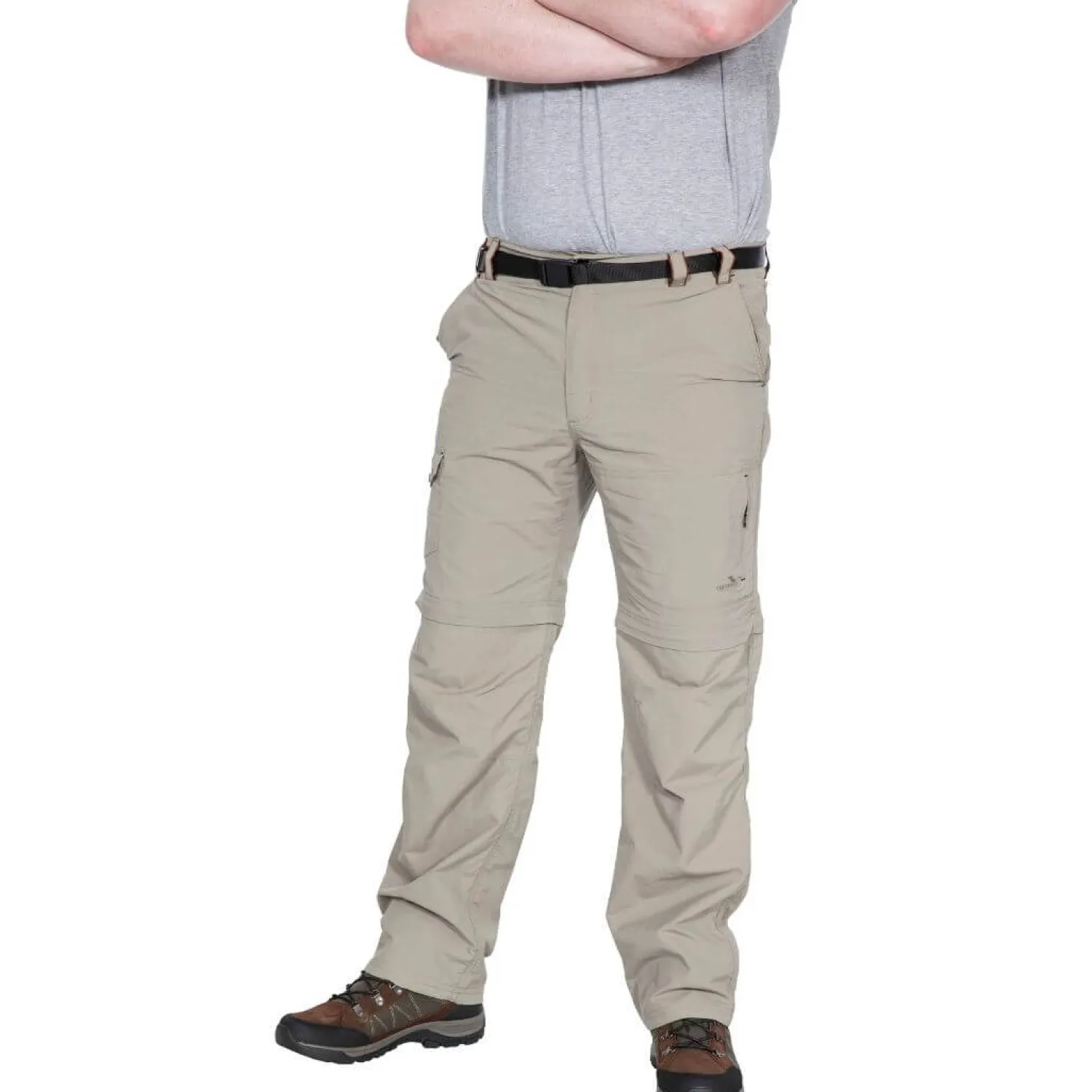 Flash Sale Trespass Vandrebukser Til Maend - Rynne Zip Off - Khaki