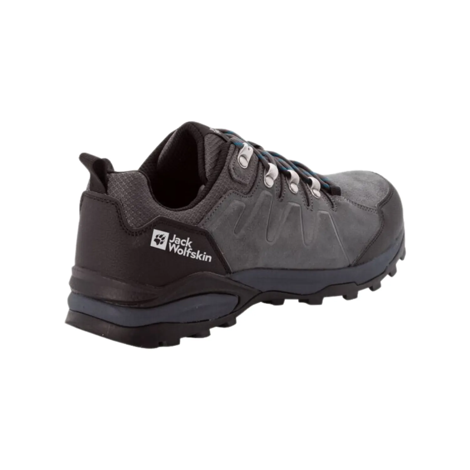 Store Jack Wolfskin Vandresko Til Maend - Refugio Texapore Low M - Gra-Sort