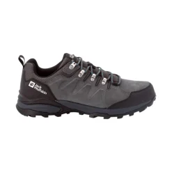 Store Jack Wolfskin Vandresko Til Maend - Refugio Texapore Low M - Gra-Sort