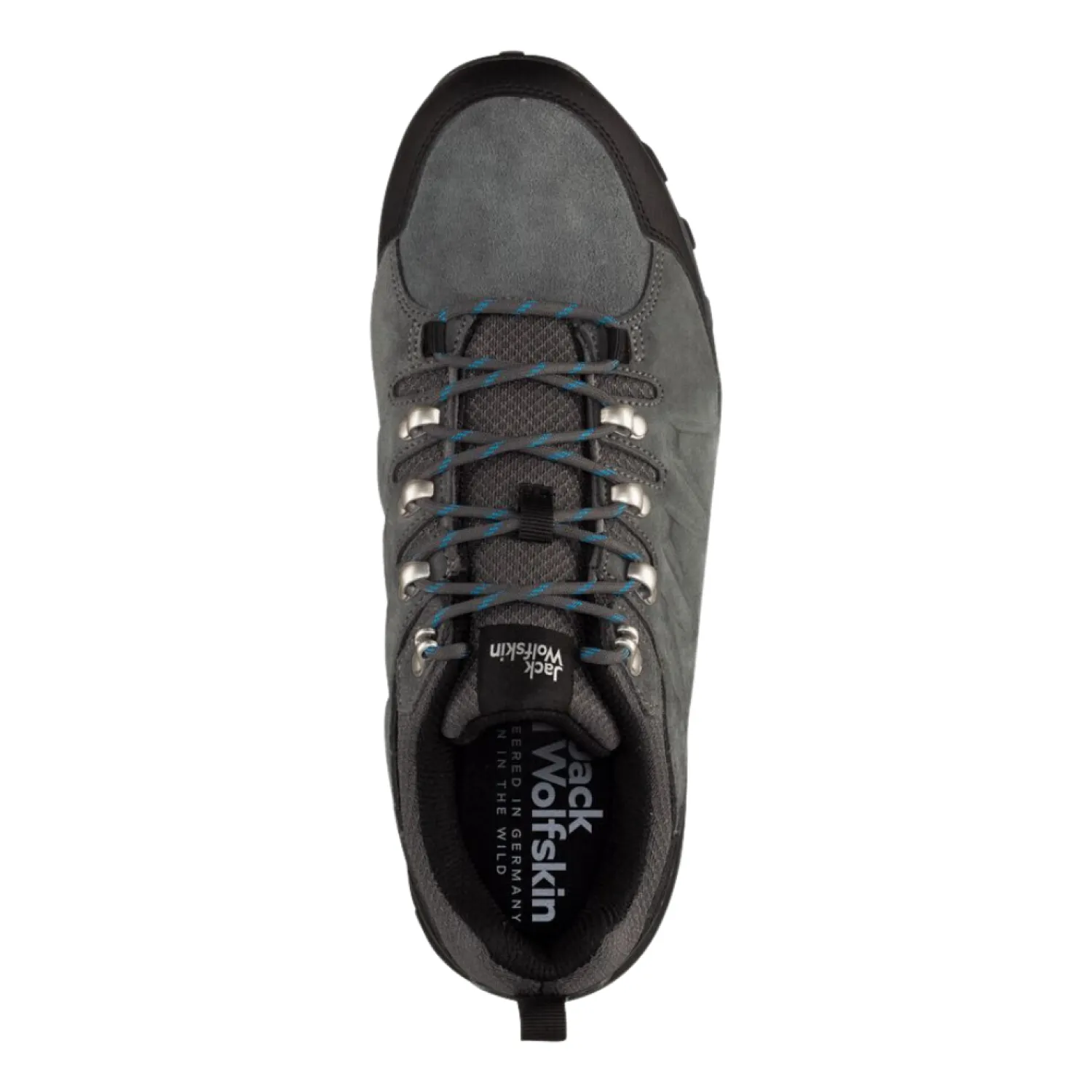 Store Jack Wolfskin Vandresko Til Maend - Refugio Texapore Low M - Gra-Sort
