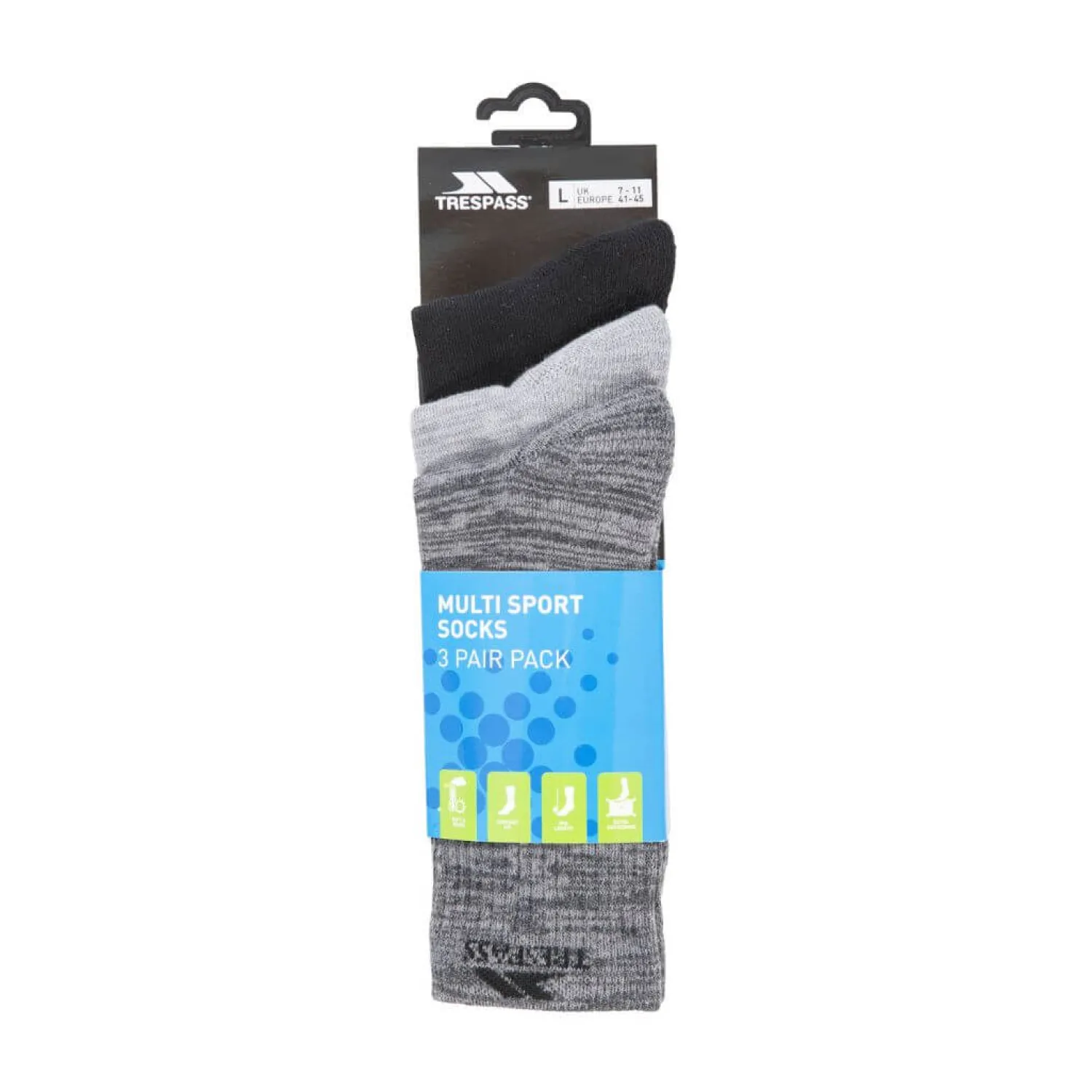 Sale Trespass VandreStrømper - Jackbarrow - 3-Pak