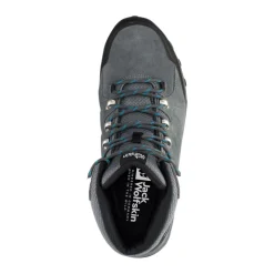 Hot Jack Wolfskin Vandrestøvler Til Maend - Refugio Texapore Mid M - Sort
