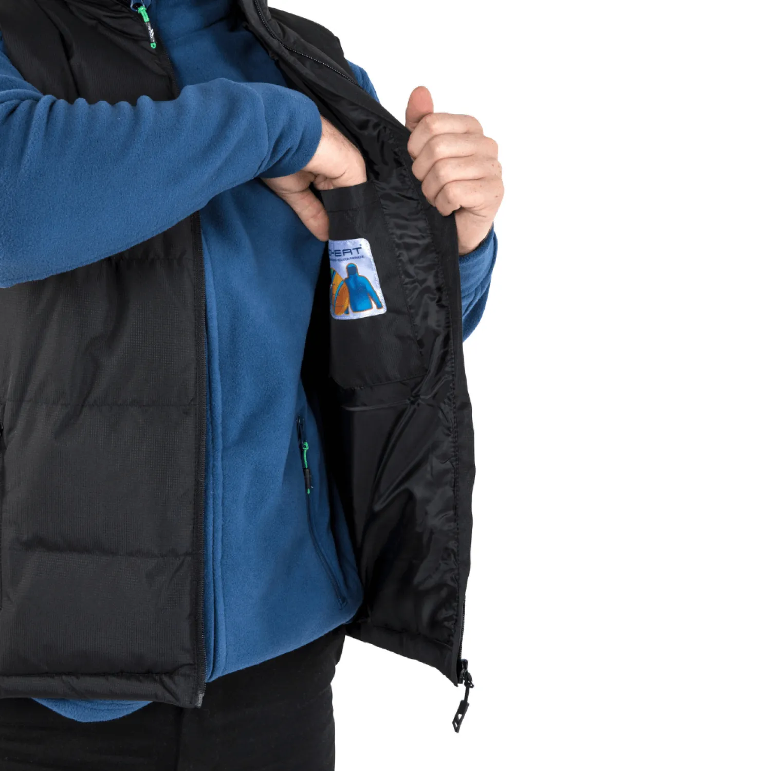 Shop Trespass Vest Til Herre - Clasp - Sort