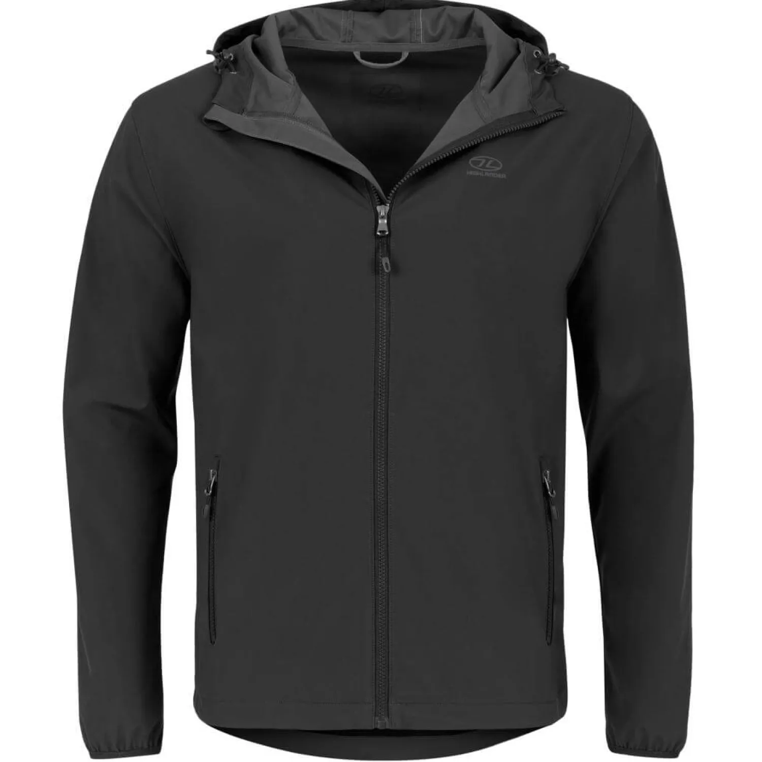 Outlet Highlander Windbreaker Herre - Shield Jacket - Sort